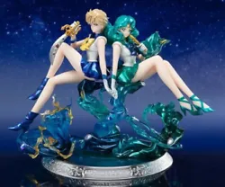 Lot des 2 figurines Sailor Moon Figuarts Zero Chouette NEPTUNE + URANUS Comme neuves, figurines exposées uniquement en...