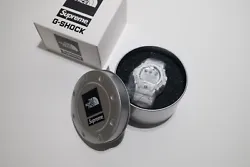 SUPREME® x The North Face® x G-Shock Watch White. Condition is New with tags. Shipped with USPS First Class.