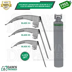 Laryngoscope blade have a featuresis Flexible tip, Led Pipe light, Ball bearing interlock with Pushing lever. We are...