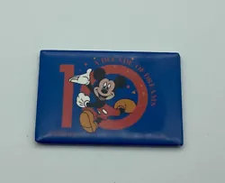Vintage Disney Magnet 10 Years A Decade Of Dreams Rectangle Magnet Made In USA. Condition is “Used”. Shipped with...