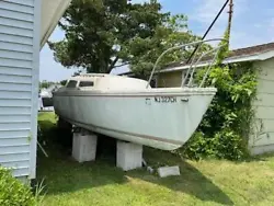 1975 Catalina 22 No trailer Clean title It has a retractable keel I believe its still seaworthy, but needs a ton of...