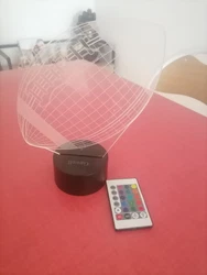 lampe art déco. Ras