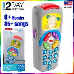 For infants and toddlers ages 6-36 months. For starters, it looks like a TV remote to make the pretend to play more...