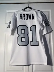 Authentic Tim Brown Raiders (1994) Mitchell & Ness Jersey Mens Size: 40 *NWOT*. Condition is 