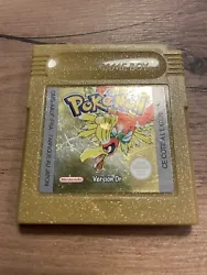 Pokémon Version Or - Nintendo Game Boy - FR - Original. Jeux en bon état. Fonctionne.
