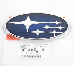 93013AL000 Front Grille Emblem Badge. New Genuine OEM Subaru. See our other Subaru parts. Left/LH is Drivers Side....