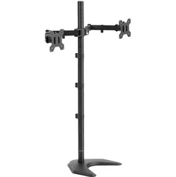 Dual monitor free-standing mount (STAND-V012F) from VIVO. Clear up valuable workspace on your desk with this extra tall...