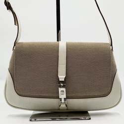 Model number: 0013824. GUCCI Gucci Handbag One Shoulder Bag. Gusset: approx. Jackie Flap Rare GG Canvas Inside All-over...