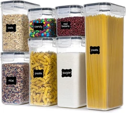 Why choose PantryStar Airtight Food Storage Container Set?. Our 2.8L tall plastic canister is ideal used for spaghetti...