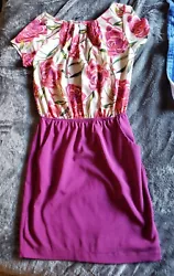Modcloth Floral Dress Pink. Great condition, smoke free home! Only worn once.