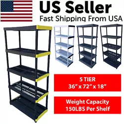 The shelving unit is constructed from material that resists rust, stains, dents and peeling for long-lasting use. Each...