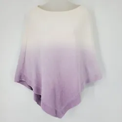 Barefoot Dreams Cozy Chic Ultra Lite Poncho Ombre Soft Violet One Size.