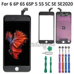Complete LCD assembly for iPhone 6 6Plus 6S 6S Plus 5 5S 5C SE2016 SE2020. iPhone 6s Plus. Combine a LCD display with...