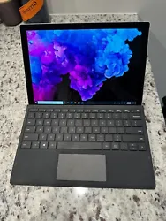 Microsoft Surface Pro 6 (12.3 in, 256 GB SSD, 8 GB RAM, i5, Silver). Charging cable included. Fully functional. In very...