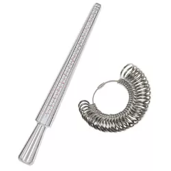 1X Ring Sizer Stick or 1XRing Sizer Guage or Ring Sizer Stick with Ring Sizer Guage( As your choose ). Ring Sizer Stick...
