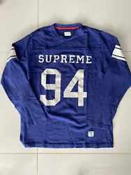 Vintage Supreme 94 Football Shirt Jersey Medium Large. Nicely worn in, no stains, holes or tears, but genera wear,...