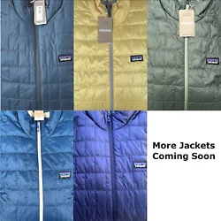 These jackets are from previous seasons. Care: Machine wash and dry. Surfboard Yellow: STY84212SP23. Hemlock Green:...