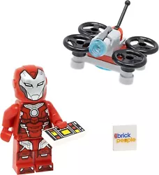 Cette figurine Rescue Iron Man LEGO est soigneusement moulée et peinte pour ressembler au personnage réel. Il mesure...