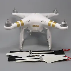 DJI Phantom 3 4K Drone Quadcopter Only - Excellent functional condition. Drone flies great. Arms are missing a couple...