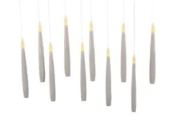 Brand new in box light set. These are amazing and versatile! Set of 10 candles come with clear hanging string and a...