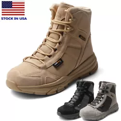 These military boots bring shock absorption to each step. 1000D Cordura+suede leather. Perfect For Outdoors: A top...