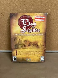 Book of Legends by Gogii Games CD PC Adventure Computer Video Game.