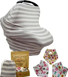 This will make a perfect baby shower gift! Keep baby dry with fashionable 100% cotton drool bibs that are soft and...