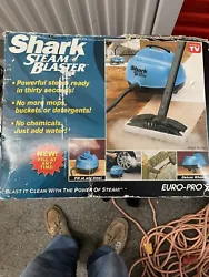 Shark Steam Blaster EP95 Euro-Pro X Steam Cleaner new old stock. Comes from an attic stuffed with kitchen health and...