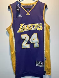 Kobe Bryant #24 Jersey Men’s Medium Purple Los Angeles Lakers Classic Swingman.