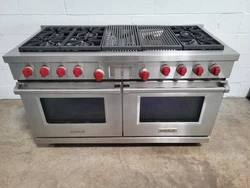 60” Wolf Dual Fuel Range. They remove all blemish and scratches in the stainless steel. All grease and debris are...