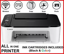 Canon PIXMA TS3522 Wireless InkJet Printer. Simply print, copy, and scan with the Wireless All-in-One InkJet Printer....