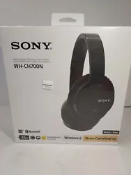 2018 SONY BLACK WIRELESS NOISE CANCELING BLUETOOTH WH-CH7000N.