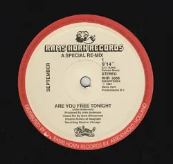 A : Are You Free Tonight (A Special Remix) 9:14. B : Are You Free Tonight (Original Version) 5:30.