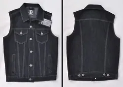 THIS IS OUR SIGNATURE SLEEVELESS BASIC STYLE LEVIS LIKE FIT DENIM JACKET VEST. LEVIS LIKE BASIC JACKET. THREE TECH GEAR...