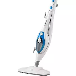 PurSteam Steam Mop Cleaner 10-in-1. Ready in just 30 seconds! The big reservoir fits up to 340ml/11.5Oz tap water!...