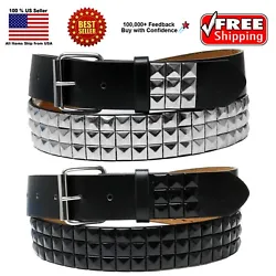 Buckle to First Hole. Buckle to Last Hole. Bonded Black Leather Belt. Note: Due to the difference between different...