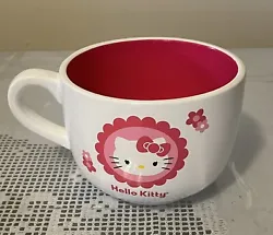 Sanrio Dear Daniel Hello Kitty Large Coffee Mug Cup Soup Oversized. Condition is 