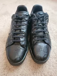 Mens Gucci Black Leather shoes 12 Gucci 13 US.