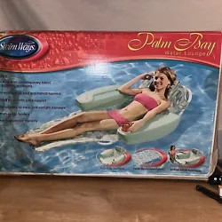 New I’m the box , box has some wear doesn’t affect the chair Enjoy the pool in style with this vintage SwimWays...