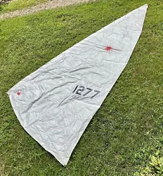 I inherited this sail and don’t know much about it. Please do not ask any technical questions; I am not a sailor....