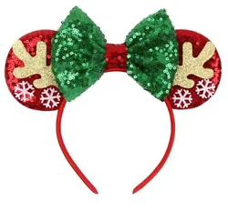 Disney Minnie Mouse Ears Headband. They are excellent quality, Lightweight but yet very durable and first quality made.