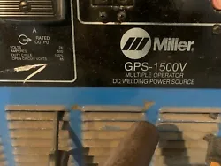 Multiple operator. Miller 5 pakes for a total of 60 welders. DC welding power source.
