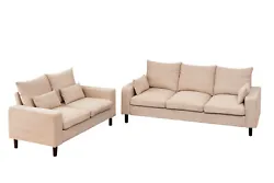 The 3 seater with ottoman will send in 2 parcels. Effortlessly combining a modern style with a stylish look, this...