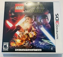 LEGO Star Wars: The Force Awakens - Nintendo 3DS MANUAL, GAME AND CASE INCLUDED. In used condition