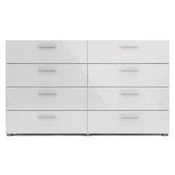 Keep it clean. Austin double dresser can organize your clothing without overbearing your room. Unique dresser depth...