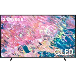 Enjoy Voice Assistants that are built right into your Samsung QLED 4K Smart TV. Created to blend into your wall, the...