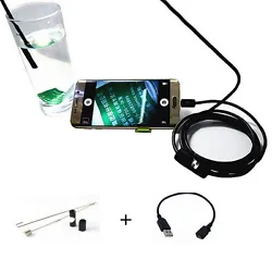 Its the newest waterproof Endoscope for Android, which can take photo, record video. You can also use the Endoscope...