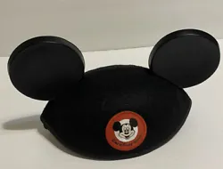 Show off your love for Disney with this iconic Mickey Mouse Ears Hat from the Disney Parks. The hat is made with...