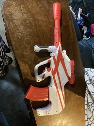 My son’s old nerf gun. Great condition. Barely used.
