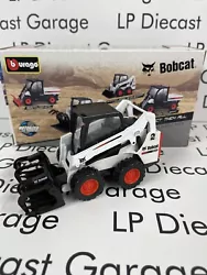 Bobcat S590 Skid Steer Loader with Grapple. Manufactured by Bburago. Here at LP Diecast Garage we try to give you the...